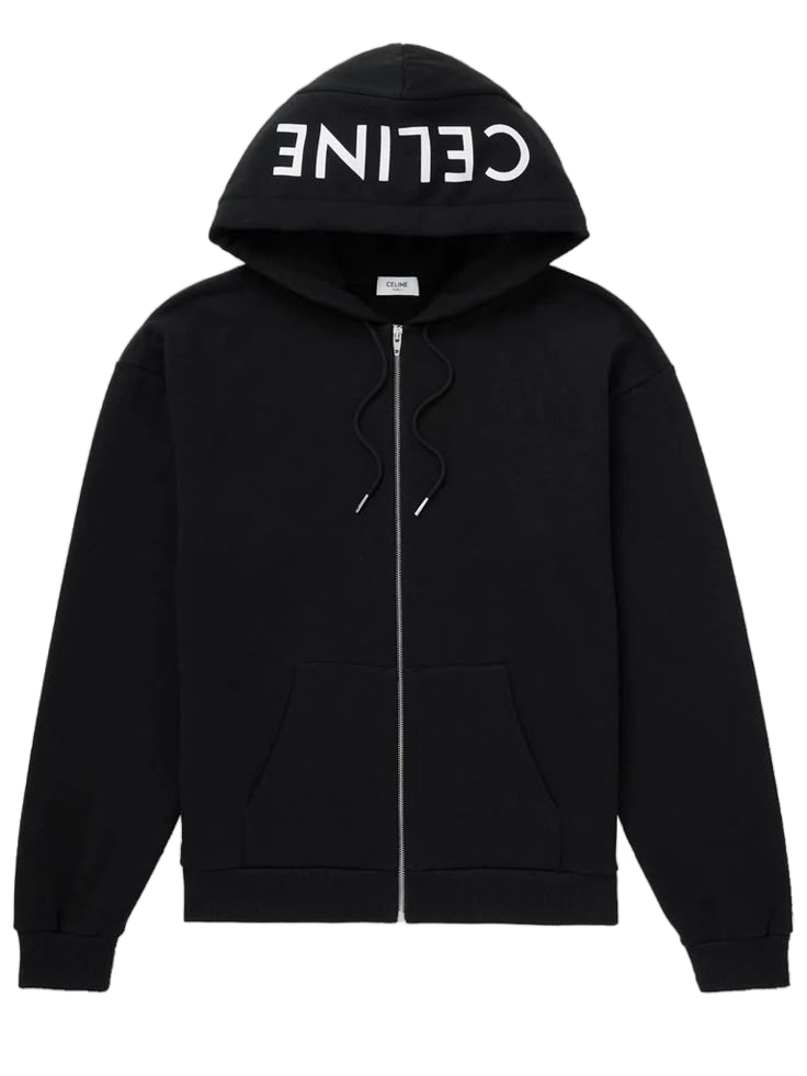 Celine Loose Zipped Hoodie